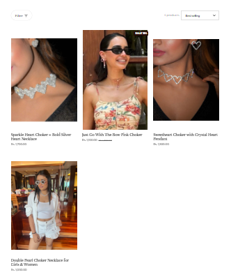 chokers for women